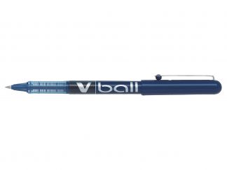 V-Ball 05 - Roller cu cerneală lichidă - Albastru - Vârf Fin