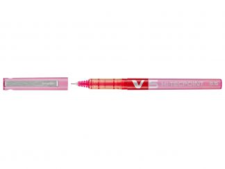 Hi-Tecpoint V5 - Roller cu cerneală lichidă - Roz - Vârf Fin