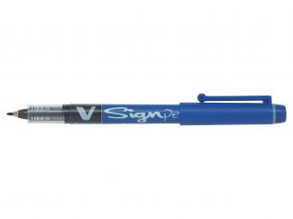 V-Sign Pen  - Fineliner - Albastru - Vârf Mediu