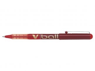 V-Ball 07 - Roller cu cerneală lichidă - Roşu - Vârf Mediu