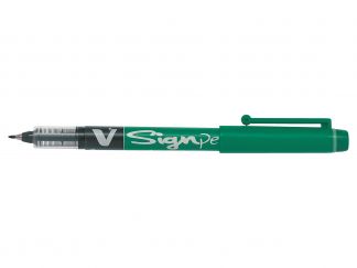 V-Sign Pen  - Fineliner - Verde - Vârf Mediu