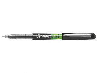 Greenball  - Roller cu cerneală lichidă - Negru - Begreen - Vârf Mediu