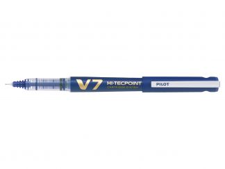 Hi-Tecpoint V7 reincarcabil - Roller cu cerneală lichidă - Albastru - Begreen - Vârf Mediu
