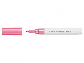 Pilot Pintor  - Marker cu vopsea - Roz Metalizat - Vârf Fin