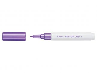 Pilot Pintor  - Marker cu vopsea - Violet Metalizat - Vârf Fin