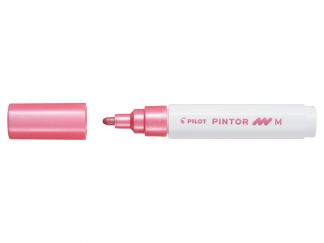 Pilot Pintor  - Marker cu vopsea - Roz Metalizat - Vârf Mediu