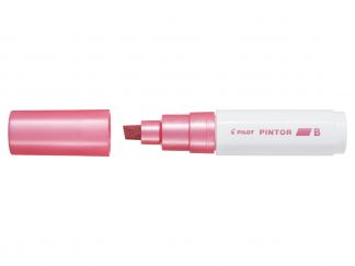 Pilot Pintor  - Marker cu vopsea - Roz Metalizat - Vârf Gros